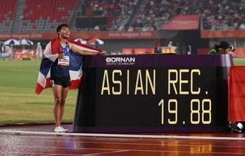 【陸上】アジア大会２冠のプリポル・ブーンソン　母国タイの洪水被害に「この困難を乗り越えてほしい」