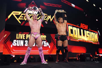 【ＡＥＷ】オカダ・カズチカ＆フレッチャー〝プロトオカダ〟が完勝発進「俺たちは止められない」