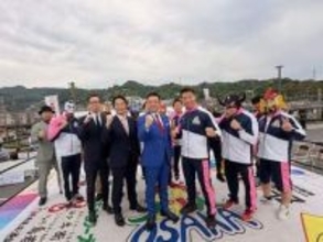 【大阪プロレス】柏原市と包括連携協定　ゼウス社長「大阪、日本を、ともに盛り上げて行きましょう」