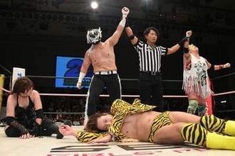 【センダイガールズ】エル・デスペラードが黒潮からフォール「面白かったぜ」リスペクト送る