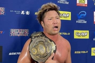 【全日本】宮原健斗が３冠前哨戦で本田に完勝で圧倒的自信「次元が違う」