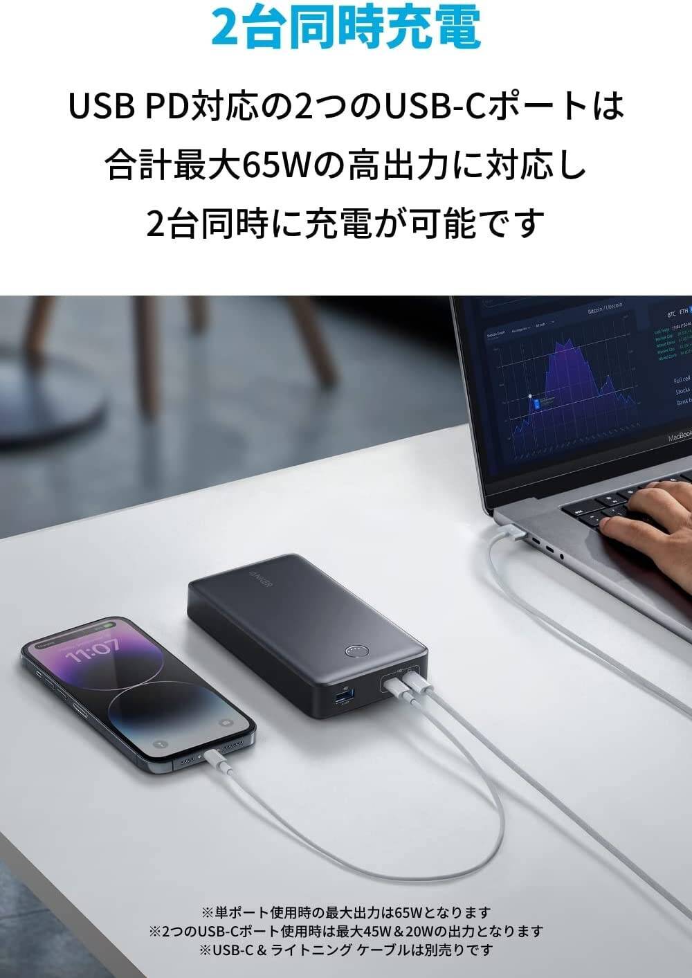 【新製品】高出力・大容量モバイルバッテリー「Anker 537 Power Bank」が発売