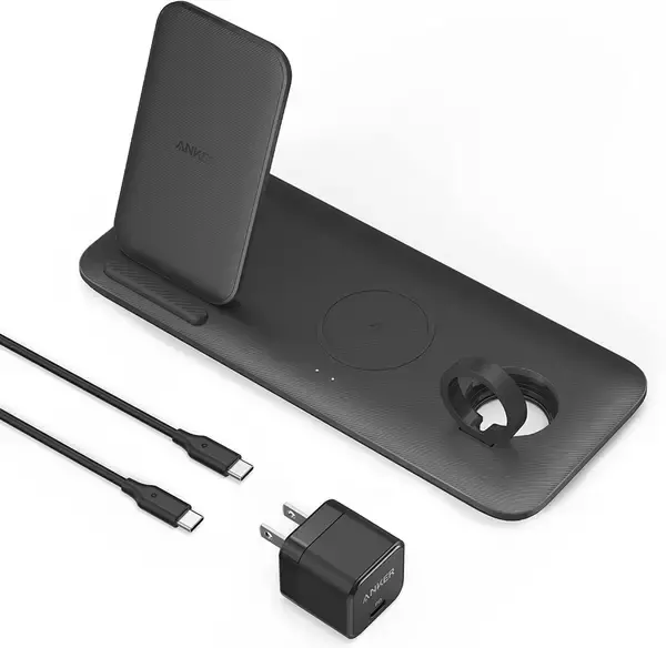 「【33%OFF】3台同時にワイヤレス充電「Anker 333 Wireless Charger 」がタイムセール中」の画像