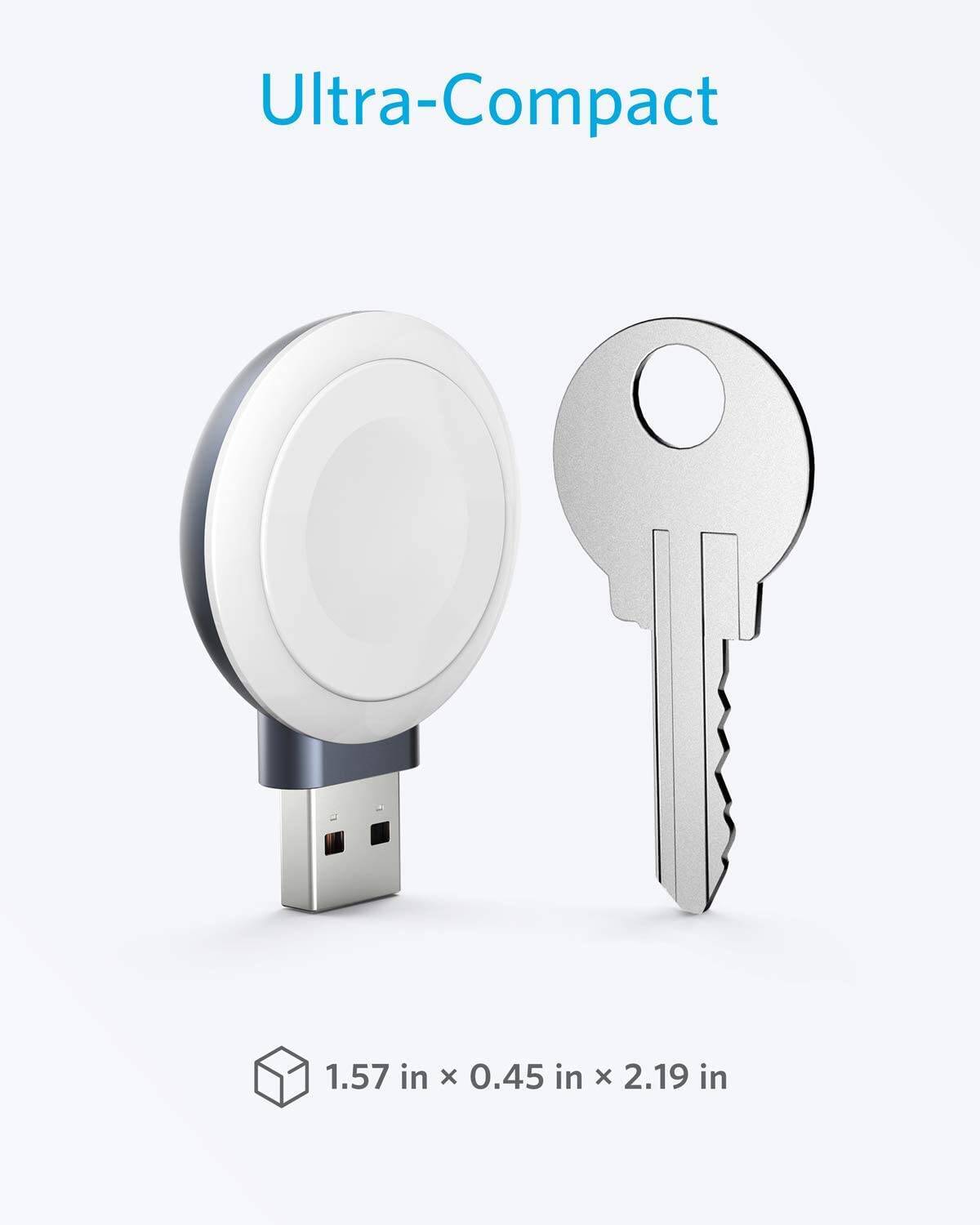 【15%OFF】Amazonで「Anker Portable Magnetic Charger for Apple Watch」がタイムセール中