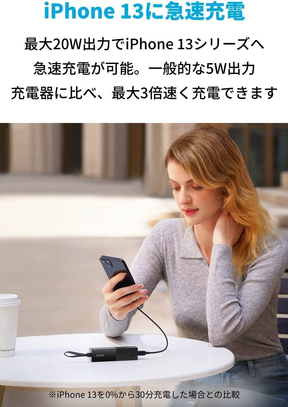 【10%OFF】バッテリーと充電器のハイブリッド「Anker 511 Power Bank」がセール中