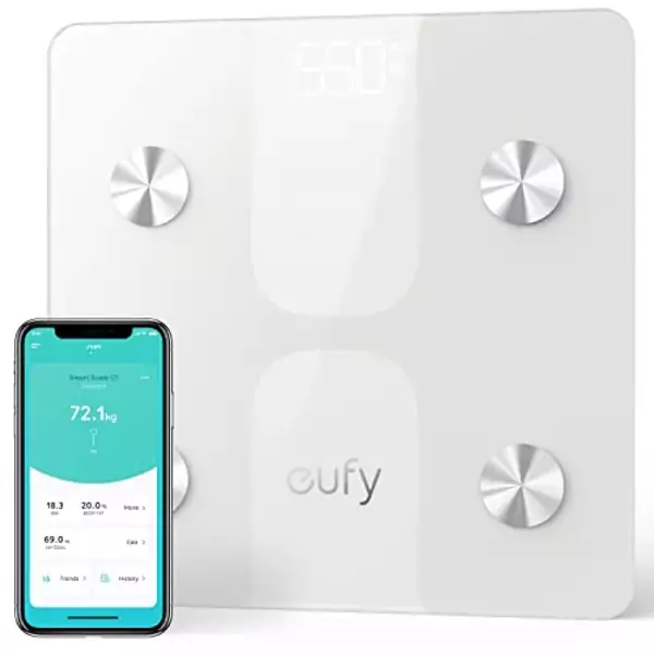 「【25%OFF】アプリ対応ワイヤレス体重計「Anker Eufy Smart Scale C1」が初売りセール中」の画像