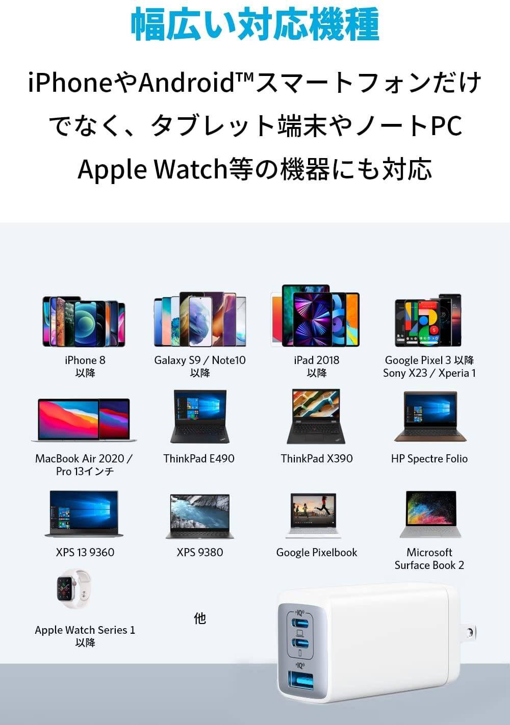 【15%OFF】充電器はこれ一つ「Anker PowerPort III 3-Port 65W Pod」がタイムセール中