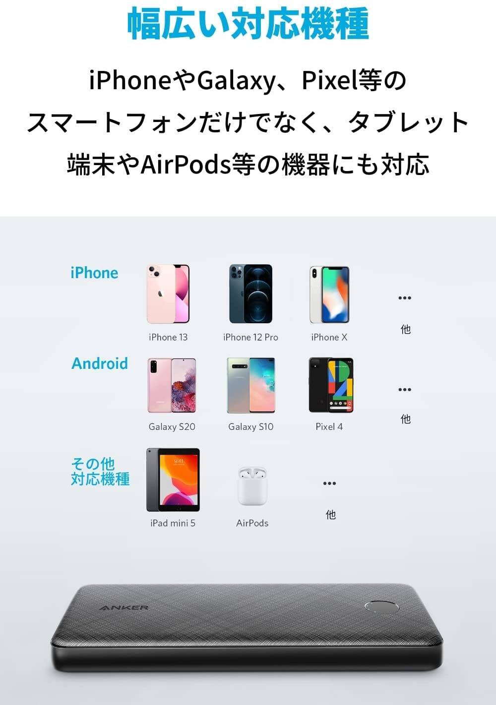 【25%OFF】薄型モバイルバッテリー「Anker 523 Power Bank」がタイムセール中