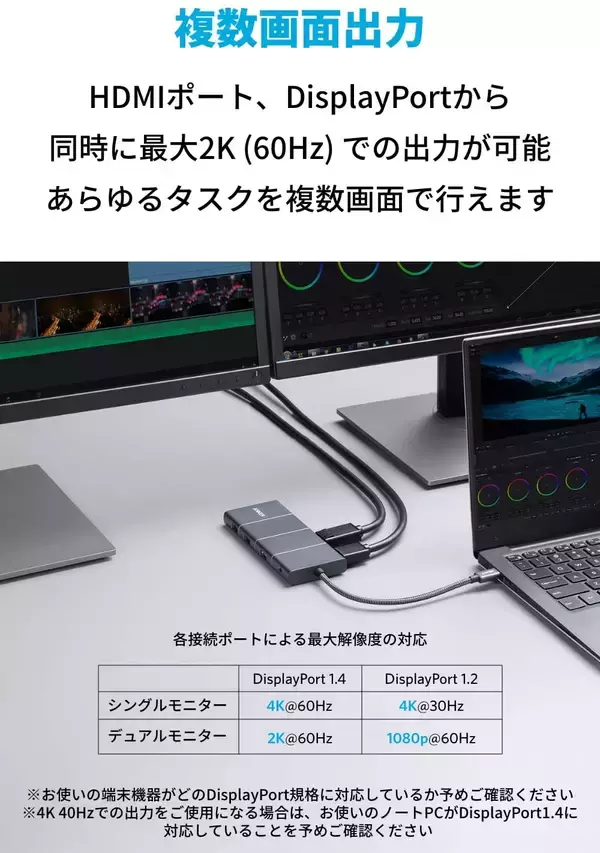 「【30%OFF】85W対応USB-C ハブ「Anker PowerExpand 11-in-1」がセール中」の画像