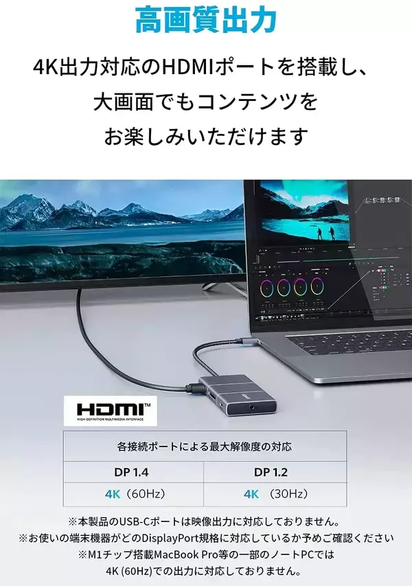 「【35%OFF】USB-Cハブ「Anker PowerExpand 6-in-1 USB-C 10Gbps」がクーポンセール中」の画像