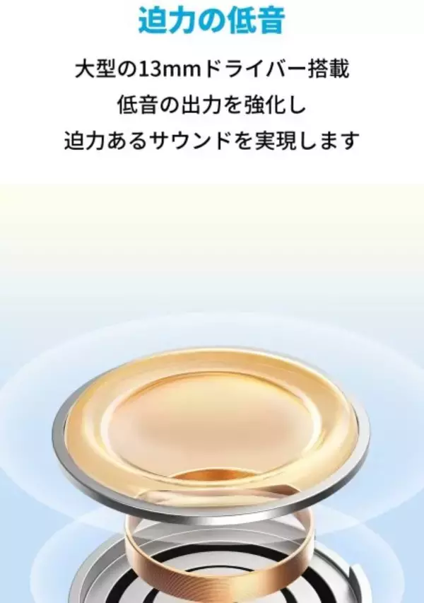 「【新製品】耳に圧迫感を与えないインイヤー型イヤフォン「Anker Soundcore Life Note 3S」が発売」の画像