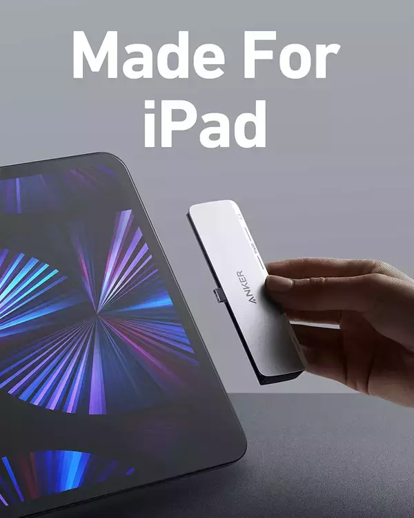 【20%OFF】iPad直挿し1台6役「Anker 541 USB-C ハブ」がタイムセール中