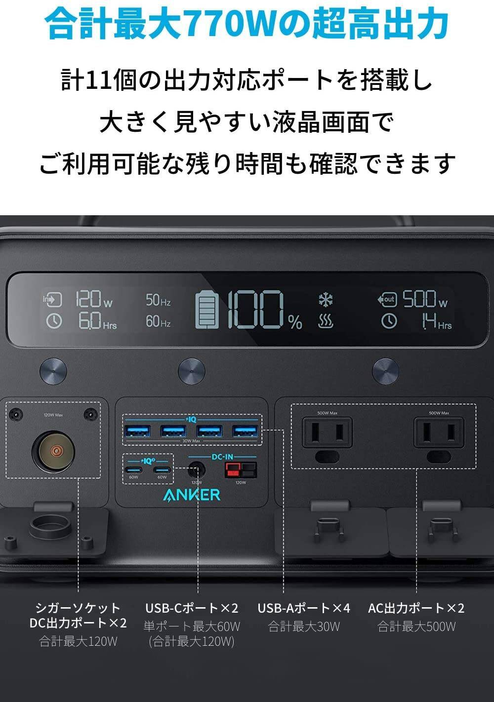 【15%OFF】楽天BrandDayで「Anker PowerHouse II 800」がセール中