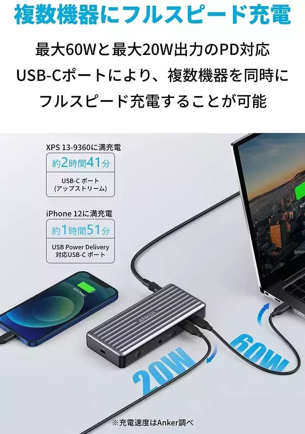【20%OFF】ドッキングステーション「Anker PowerExpand 9-in-1 USB-C PD Dock」がタイムセール中