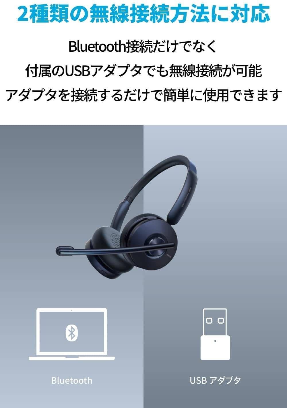 【20%OFF】ノイキャン搭載会議用ヘッドセット「Anker PowerConf H700」がセール中