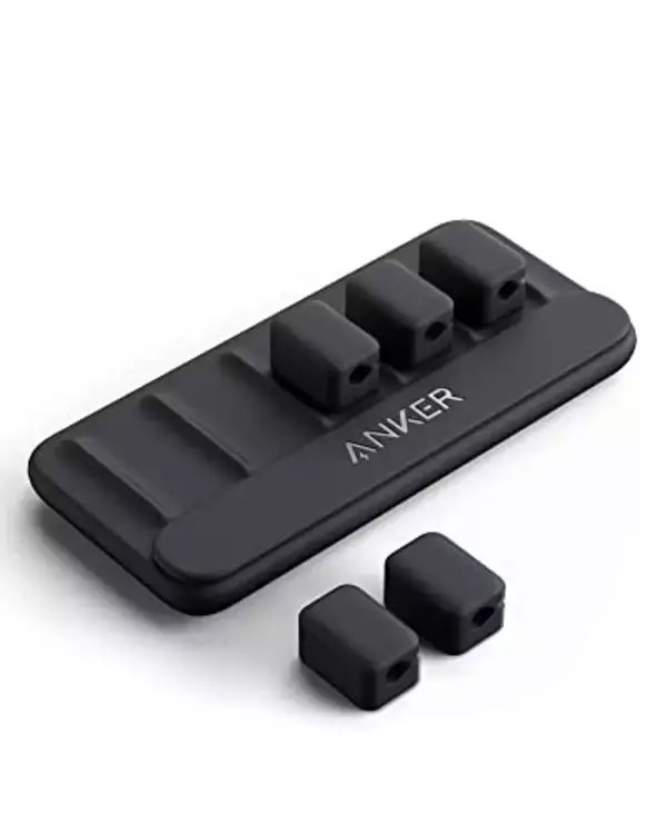 「【20%OFF】マグネット式ケーブルホルダー「Anker Magnetic Cable Holder」がタイムセール中」の画像