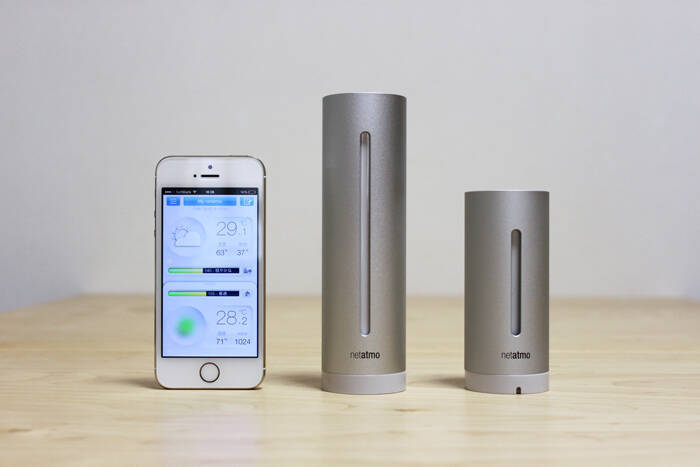 【レビュー】台風の接近も記録：スマホと連携するスタイリッシュな気象センサー『Netatmo ウェザーステーション』