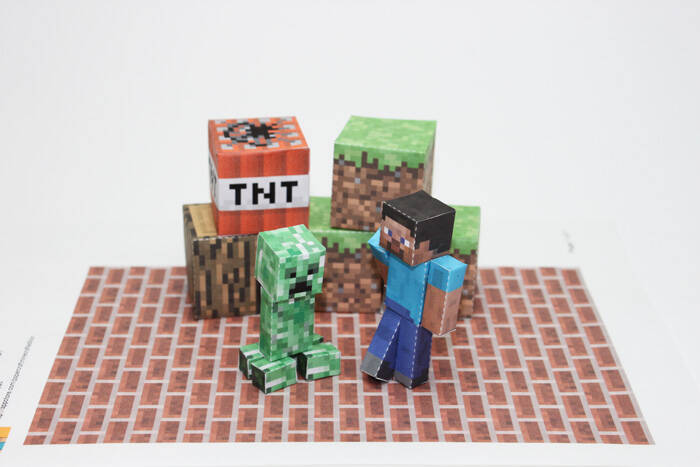 マインクラフトのアイテムをペーパークラフトで作れるアプリ Papercraft Minecraft Edition 2014年1月29日 エキサイトニュース