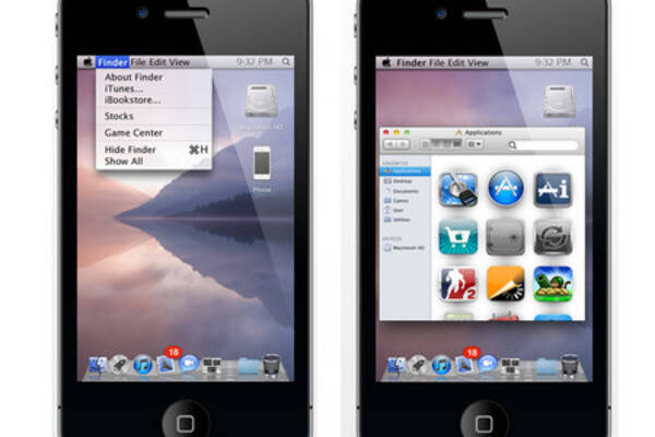 Iphoneを最新のmac風にするテーマ Os X Lion Ultimatum Jailbreak 11年9月14日 エキサイトニュース