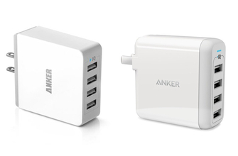 Anker、出力をアップした新しい4ポートUSB急速充電器「Anker PowerPort 4 」を発売