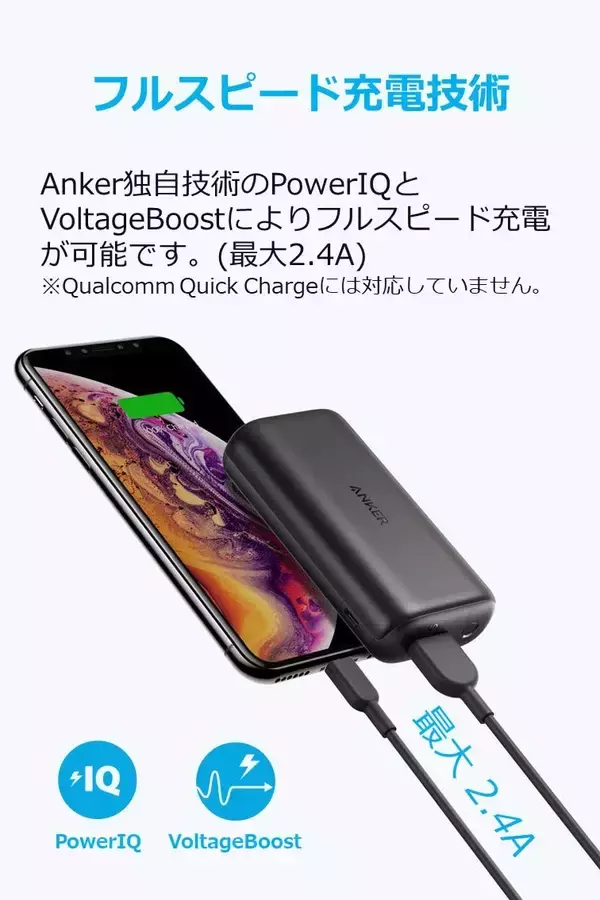 「【20%OFF】モバイルバッテリー「Anker PowerCore 10000 Redux」がタイムセール中」の画像