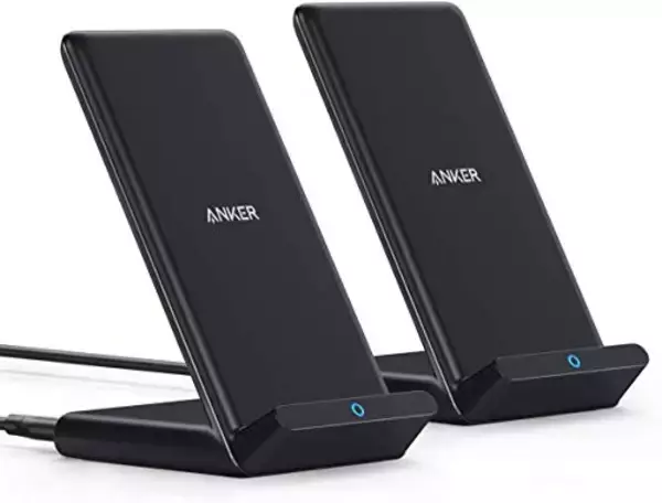 「【20%OFF】ワイヤレス充電器「Anker PowerWave 10 Stand (2個セット)」がタイムセール中」の画像