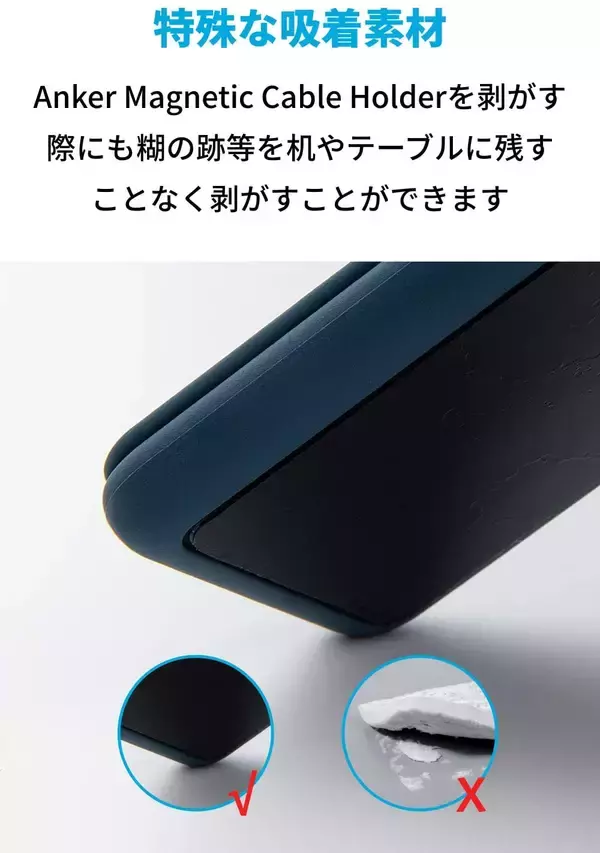 「【15%OFF】マグネット式ケーブルホルダー「Anker Magnetic Cable Holder」がタイムセール中」の画像