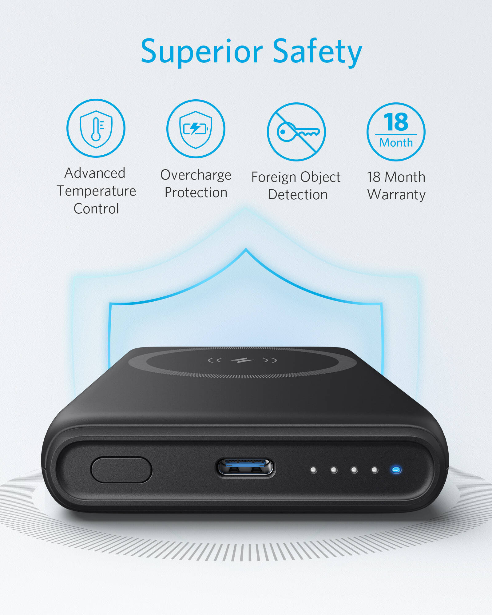 【26%OFF】マグネット式モバイルバッテリー「Anker PowerCore Magnetic 5000」がタイムセール中