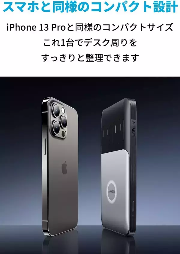 「【20%OFF】ハイエンドUSB電源タップ「Anker 727 Charging Station (GaNPrime 100W) 」がセール中」の画像
