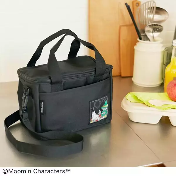 「【人気雑誌付録】ムーミン保冷「トートバッグ」「ショルダーバッグ」ファミマ限定2種」の画像