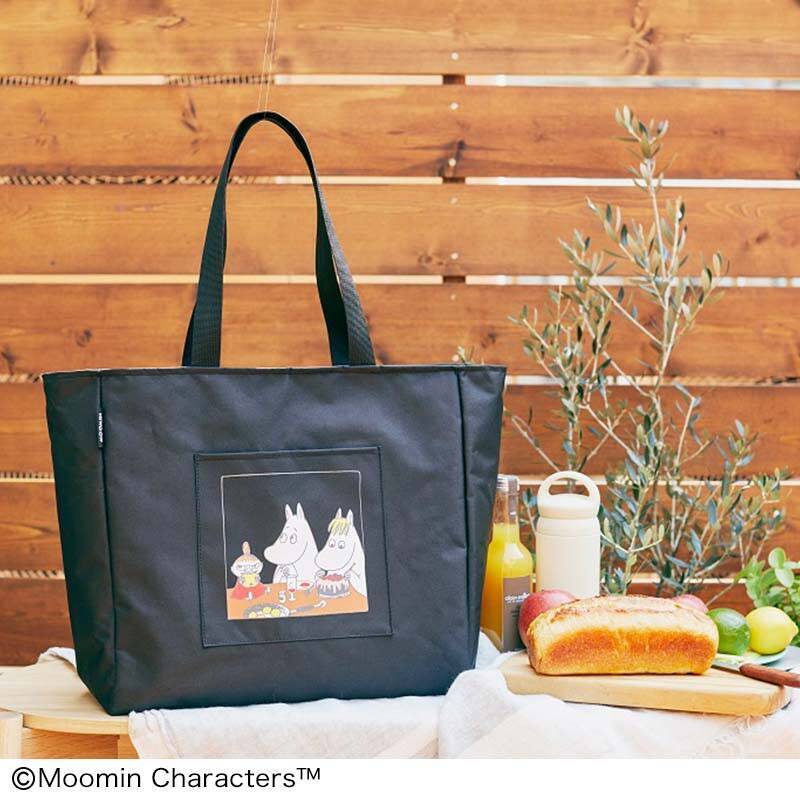【人気雑誌付録】ムーミン保冷「トートバッグ」「ショルダーバッグ」ファミマ限定2種