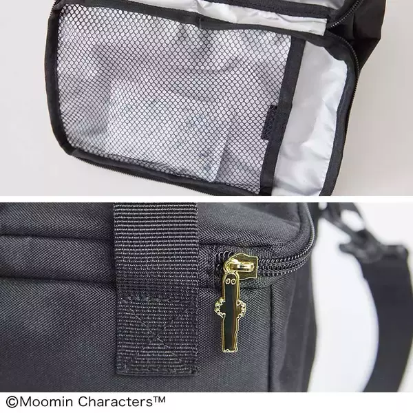 「【人気雑誌付録】ムーミン保冷「トートバッグ」「ショルダーバッグ」ファミマ限定2種」の画像