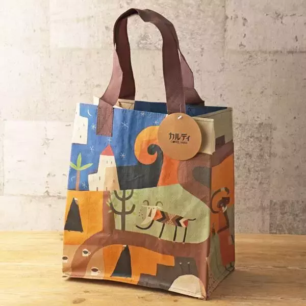 「オンラインで売れ筋1位【カルディ伝説バッグ】エコバッグより人気ある「紙袋」」の画像