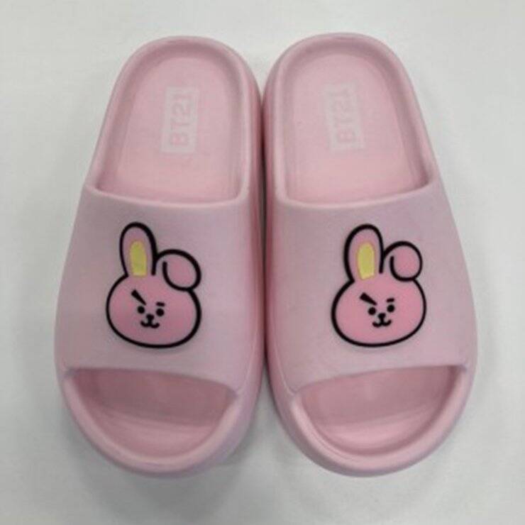 今話題のマカロンサンダル【しまむら】「BT21サンダル」推しごと選べる7種