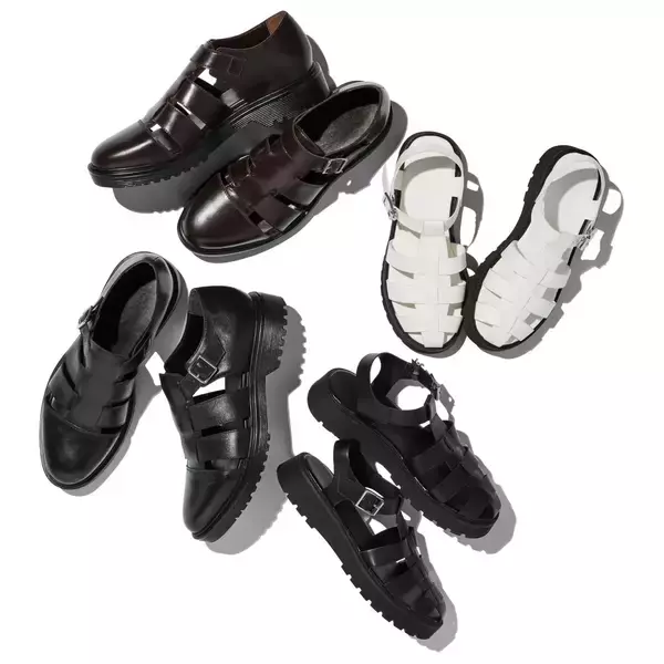 「足楽ちんで2490円【GU】夏トレンド「グルカサンダル」お洒落で充分と高評価」の画像