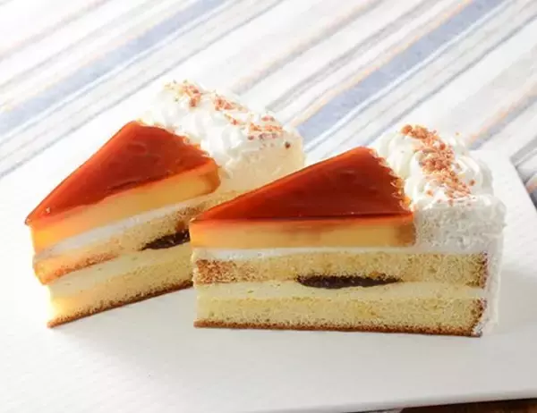 「【ローソン】甘党さんにおすすめ！新作スイーツ3選「なめらかプリンのショートケーキ　2個入」はなめらかプリンとふんわりスポンジで贅沢なカフェタイムが楽しめる！」の画像