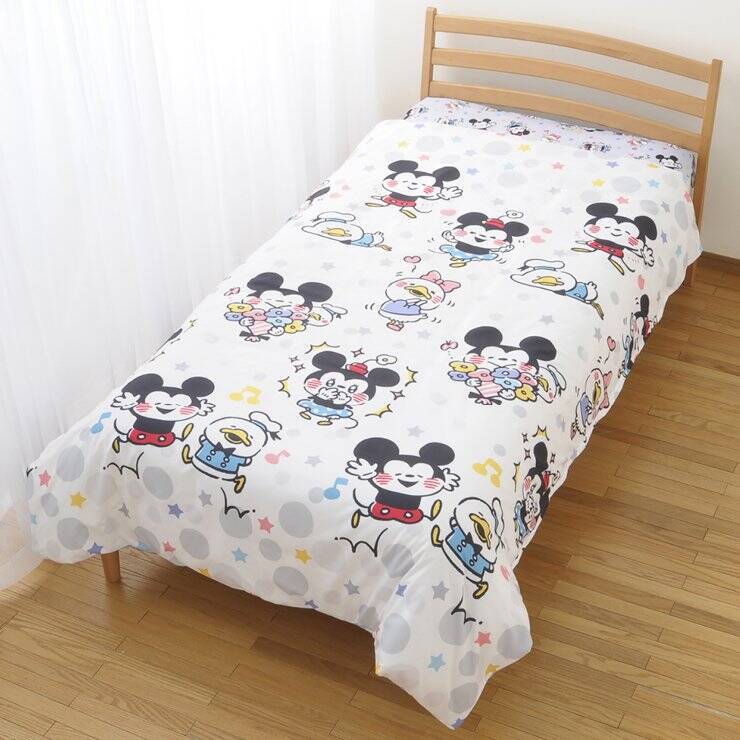 ゆるっとしたミッキーがかわいい しまむらのカナヘイ ディズニー寝具がすごい セットで5000円 22年7月7日 エキサイトニュース