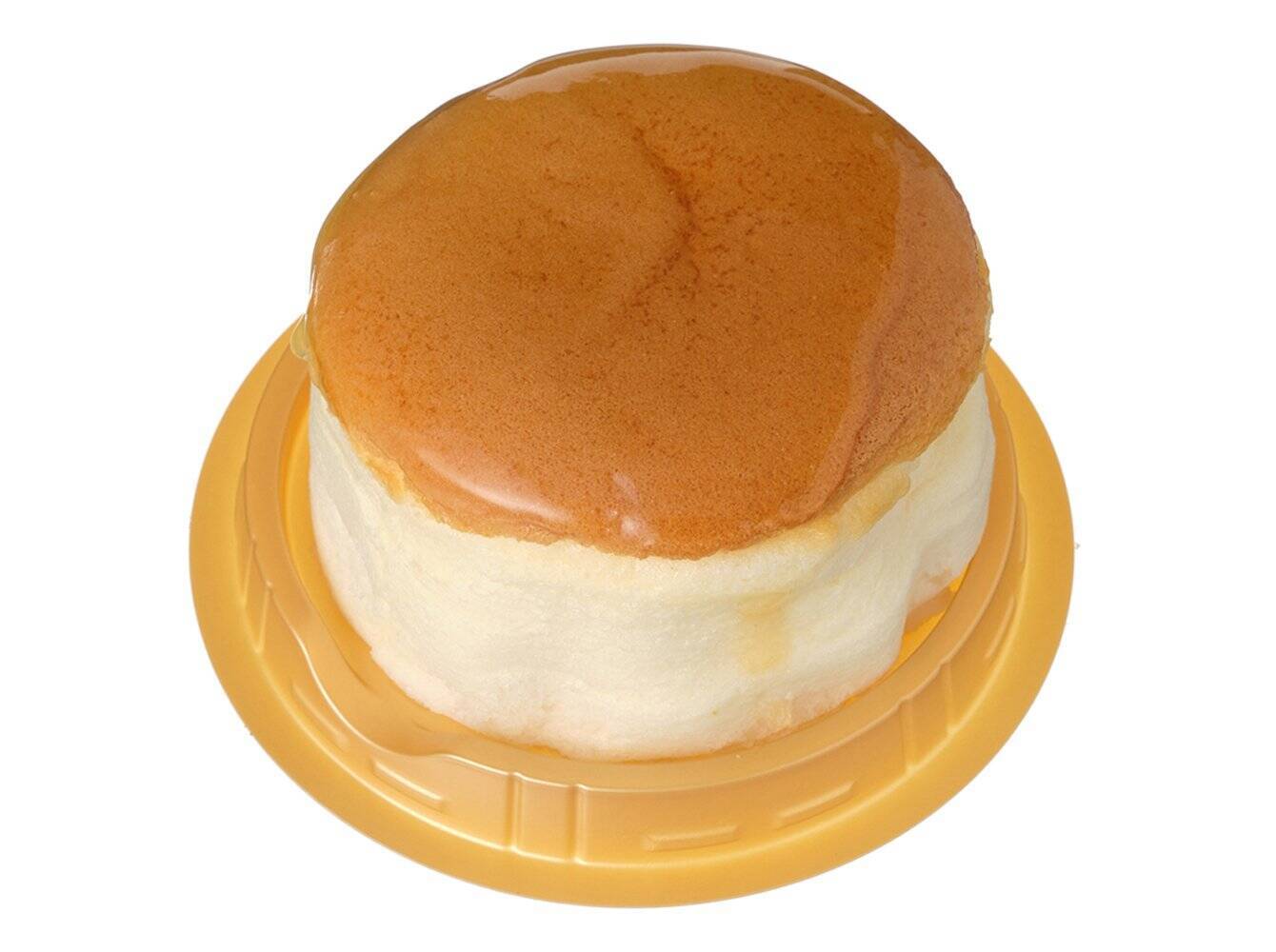 【セブン-イレブン】食感を楽しむスイーツ新作3選「もっちーりパンケーキ　2個入」はしっとりもっちり生地にこだわったシロップ入りのパンケーキ