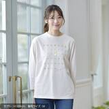 「即完売の予感【しまむら】1089円『スヌーピーロングT』シンプルで大人可愛い2種」の画像4