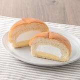 「【ファミリーマート】もっちりした生地がおいしそう！新作のおすすめ菓子パン3選「【超も～っちりパン！】も～っちり食感クリームパン」はカスタードとホイップのWクリームが甘ウマ～」の画像2