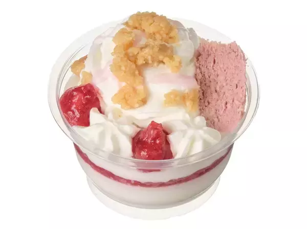 「【セブン-イレブン】いちごの季節がやってきた！セブンの新作いちごスイーツ3選「いちごとあんこの和パフェ」はお茶と一緒に！おやつにほっこり」の画像