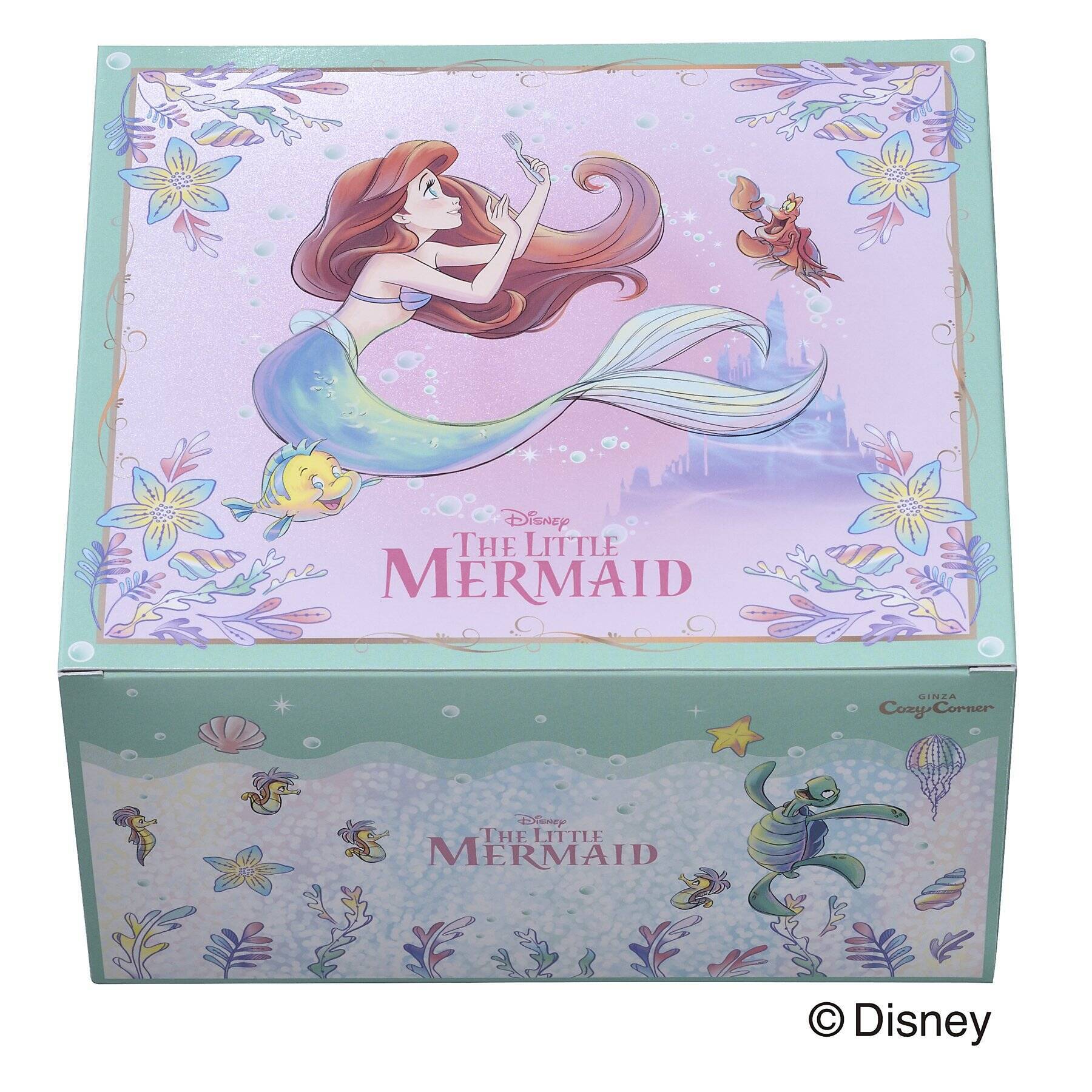 ディズニー『リトル・マーメイド』ケーキが話題！銀座コージーコーナー「ひなまつり」ケーキ