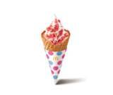 「【マクドナルド】不二家ミルキーとコラボ！シェイクとワッフルコーンで再現」の画像3