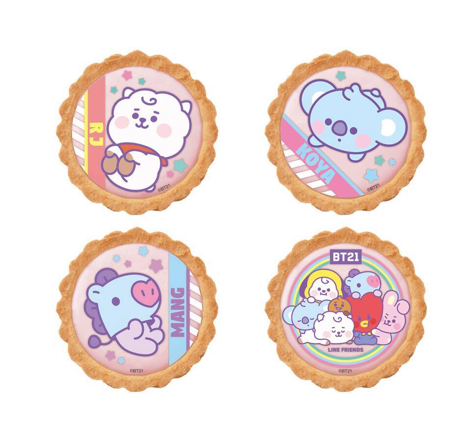 ARMYが【ファミマ】に集結。限定「BT21いちごタルト」映えてめちゃかわっ！