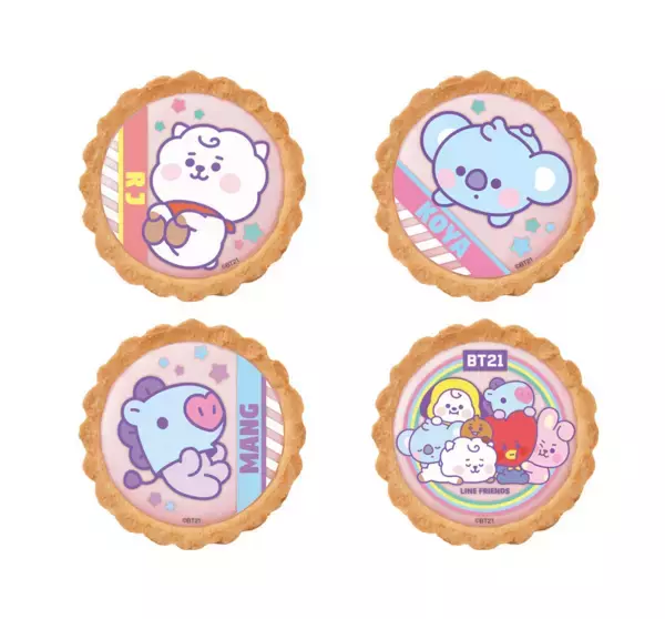 「ARMYが【ファミマ】に集結。限定「BT21いちごタルト」映えてめちゃかわっ！」の画像