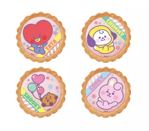 「ARMYが【ファミマ】に集結。限定「BT21いちごタルト」映えてめちゃかわっ！」の画像