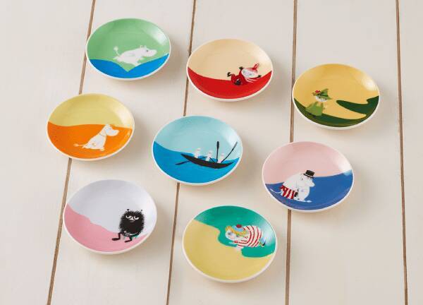 【ファミマ限定】「ムーミン豆皿8種セット」北欧デザインが可愛すぎると話題