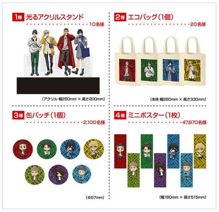 【進撃の巨人】オリジナルグッズが当たる、新宿ミロードとのコラボキャンペーン『進撃のミロード』が開催中