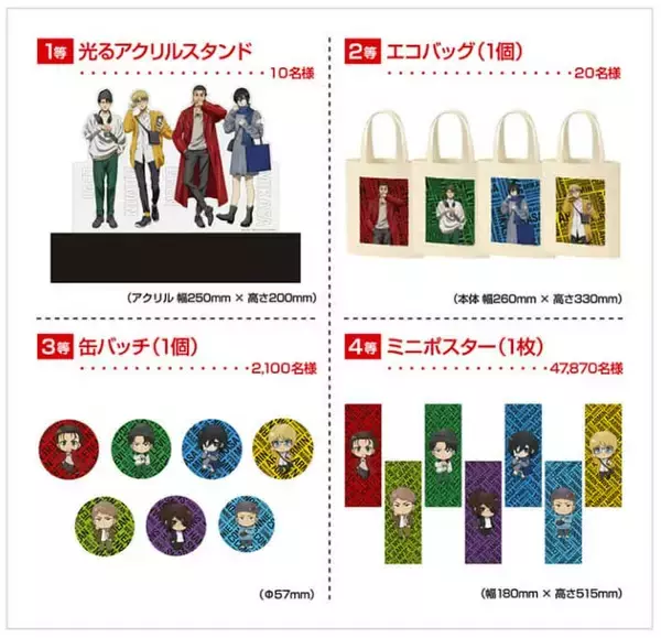 「【進撃の巨人】オリジナルグッズが当たる、新宿ミロードとのコラボキャンペーン『進撃のミロード』が開催中」の画像