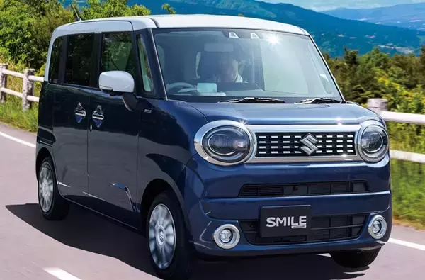 「【スズキ】丸目のヘッドライトで優しい顔「ワゴンRスマイル」 129万6900円から」の画像